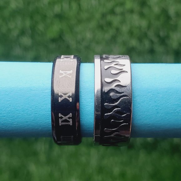 "NEW* Set of 2 Rings for Women/Men, SET101114 - Picture 12 of 13